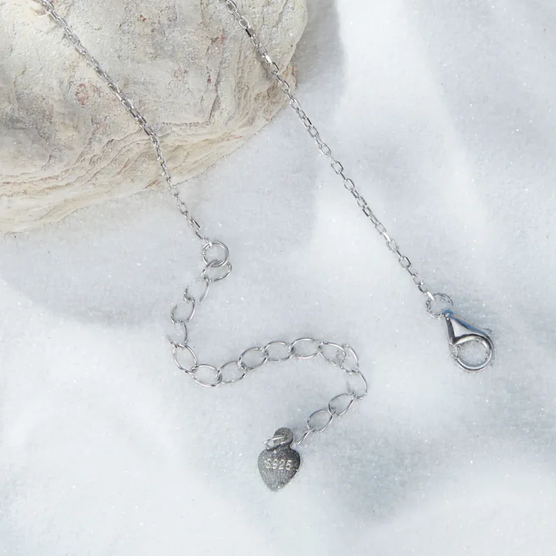 (slika za) Ogrlica s snežinkami v stilu PANDORA - BSN364 - Ogled 4