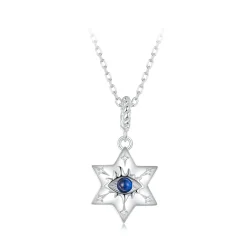 Ogrlica z demonskimi očmi v stilu PANDORA Starburst - BSN397