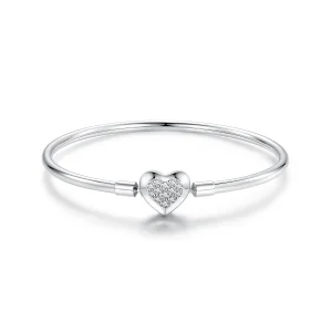 (slika za) Osnovna zapestnica v stilu srca PANDORA - BSB192