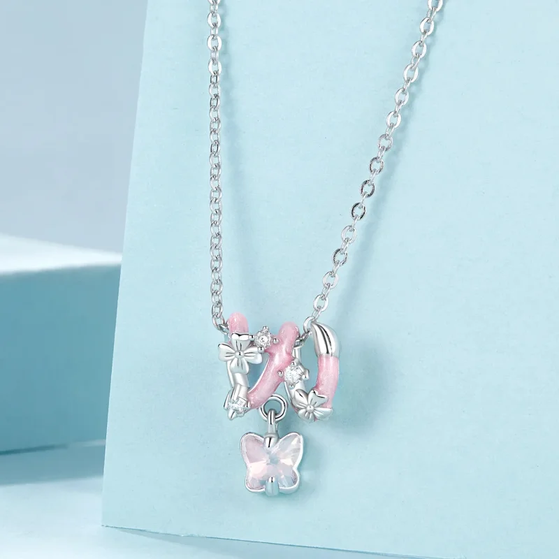 (slika za) PANDORA Style Butterfly Love Flower Perle - SCC2828 - Ogled 3