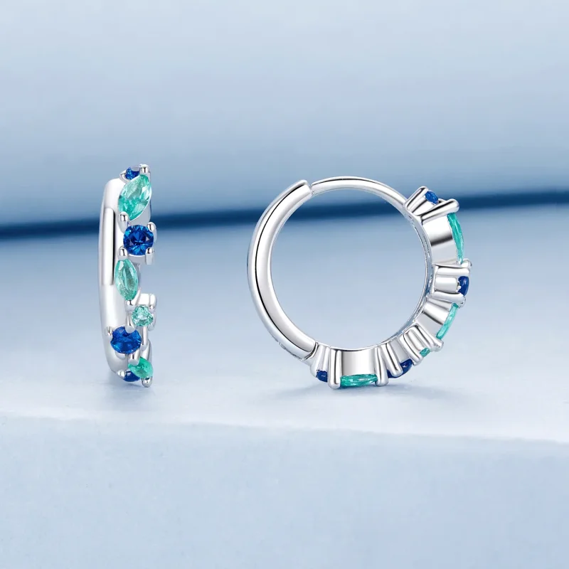 (slika za) PANDORA Style Gramozni uhani - BSE1059 - Ogled 2