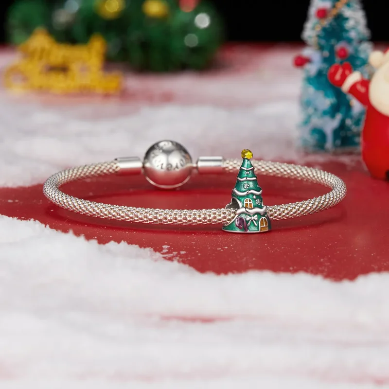 (slika za) PANDORA Style hišice za božično drevo - SCC2916 - Ogled 5