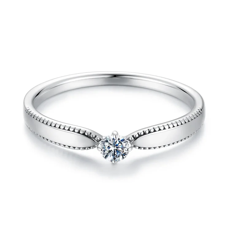 PANDORA Style Izjemen bleščeč prstan (en certifikat) - MSR062