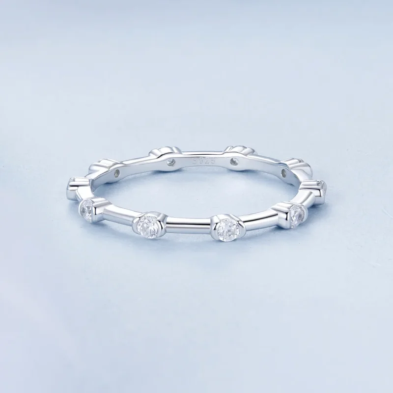 (slika za) PANDORA Style Izjemen majhen enojni prstan - BSR576 - Ogled 3