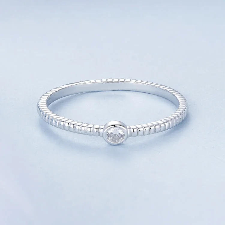 PANDORA Style Izjemen majhen enojni prstan - BSR577