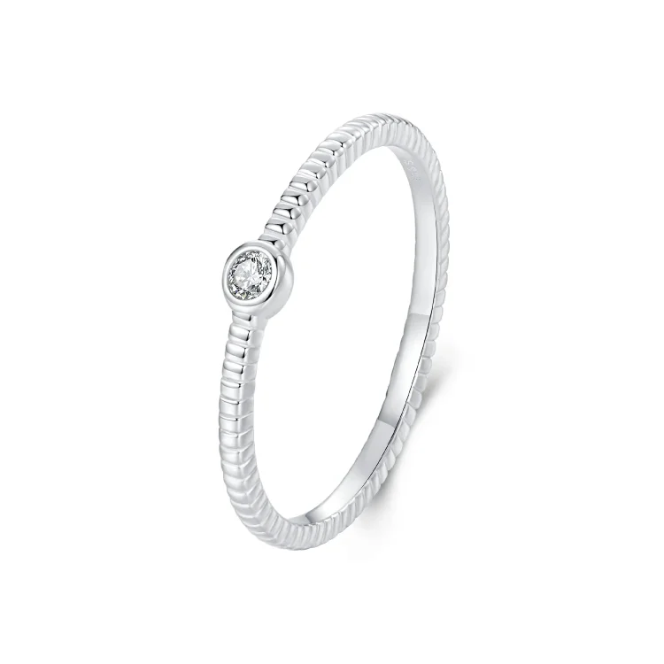 PANDORA Style Izjemen majhen enojni prstan - BSR577
