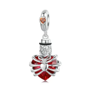 (slika za) PANDORA Style Memorial Rose Heart Red - BSC1058-RD