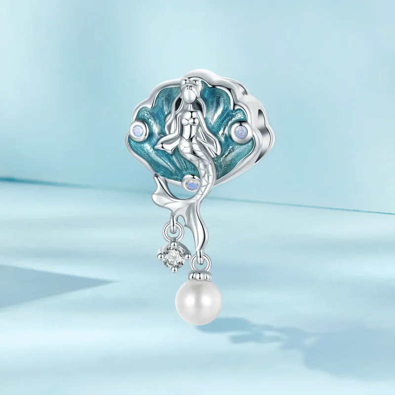(slika za) PANDORA Style Shell Mermaid Beads - SCC2845 - Ogled 2