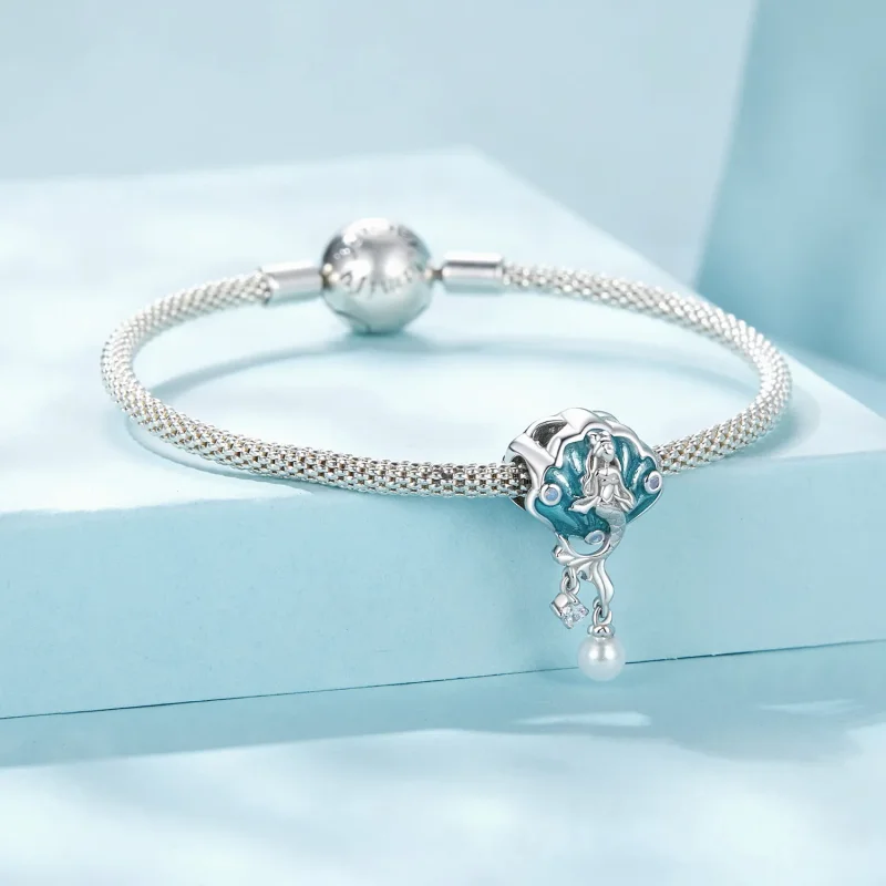 (slika za) PANDORA Style Shell Mermaid Beads - SCC2845 - Ogled 4