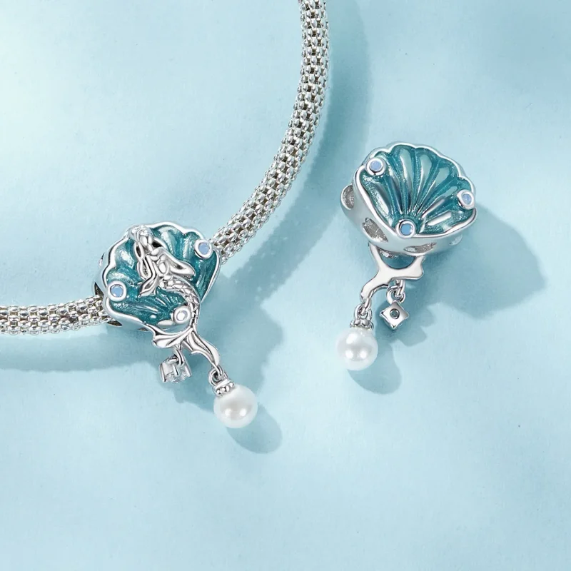 (slika za) PANDORA Style Shell Mermaid Beads - SCC2845 - Ogled 5