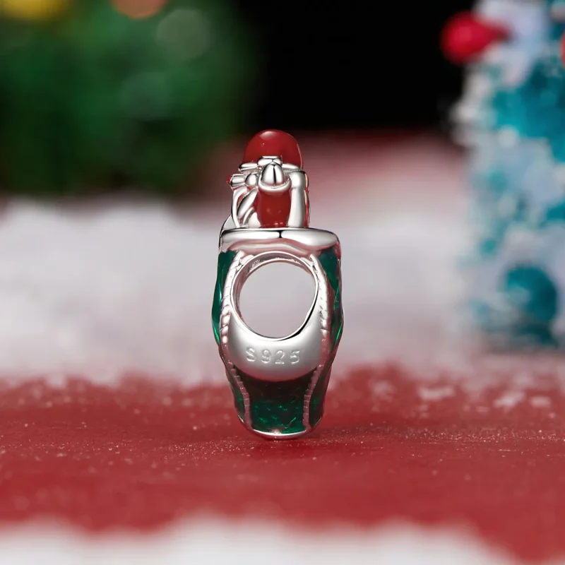 (slika za) Perle za božične nogavice v stilu PANDORA - SCC2915 - Ogled 3