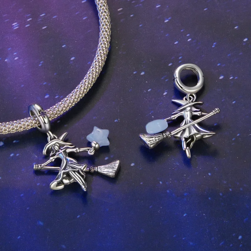 (slika za) Svetleča vilinska čarovnica v slogu PANDORA - SCC2897 - Ogled 6