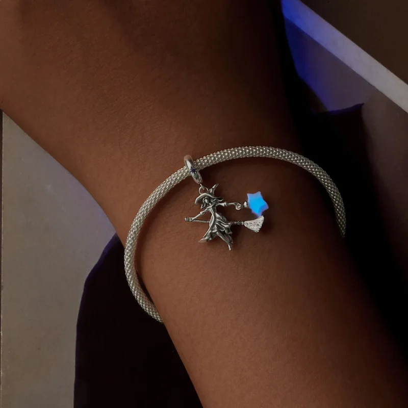 (slika za) Svetleča vilinska čarovnica v slogu PANDORA - SCC2897 - Ogled 8