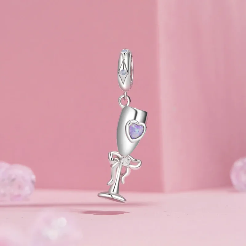 (slika za) Vintage obesek s čašo v stilu PANDORA - SCC2889 - Ogled 2