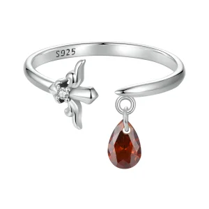 (slika za) Vintage prstan z meči v stilu PANDORA - SCR1072-E
