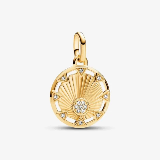 (slika za) Medaljon z motivom moči sončne svetlobe Pandora ME - 763039C01
