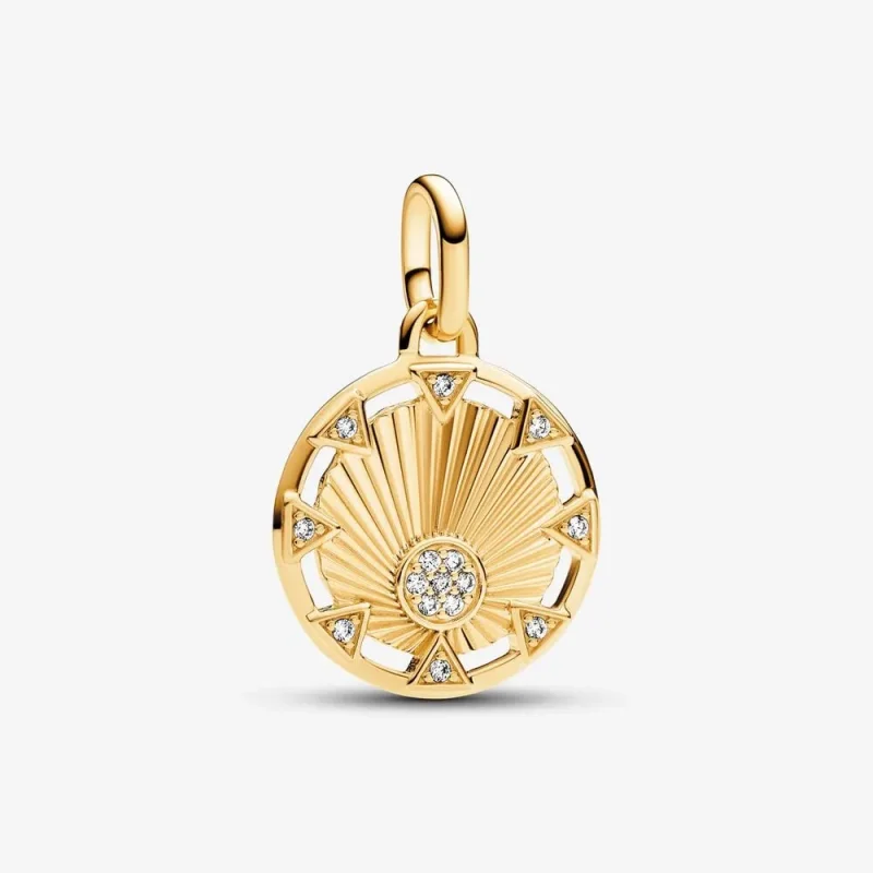 (slika za) Medaljon z motivom moči sončne svetlobe Pandora ME - 763039C01 - Slika izdelka