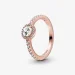 Pandora Classic Sparkle Halo prstan - 188861C01
