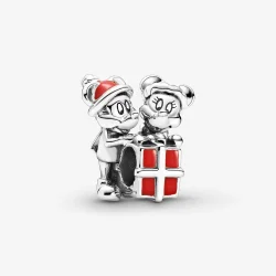 Pandora Disney Mickey Mouse in Minnie Mouse predstavljata obesek - 799194C01