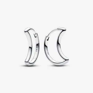 (slika za) Pandora Moon Hoop Uhani - 292989C00