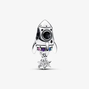 (slika za) PANDORA Obesek v obliki ljubezenske vesoljske rakete - 792831C01