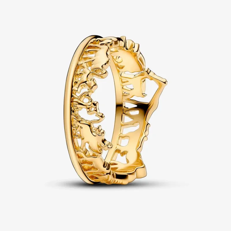 (slika za) PANDORA Prstan z motivom Disneyjeve risanke Lion King - 163362C00 - Slika izdelka