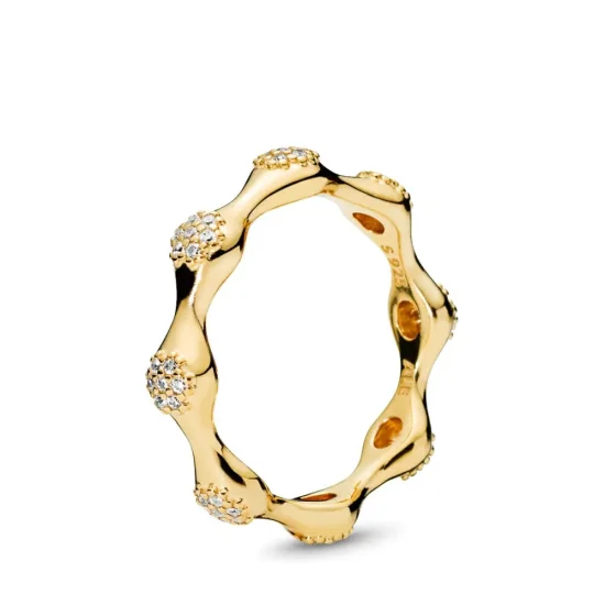 (slika za) Prstan Pandora Pavé Modern LovePods - KONČNA AKCIJA - 167295CZ