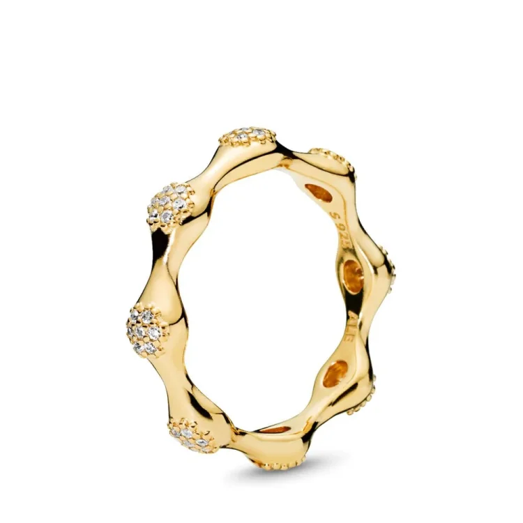 Prstan Pandora Pavé Modern LovePods - KONČNA AKCIJA - 167295CZ