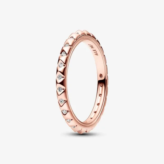 (slika za) Prstan s piramidnim motivom Pandora ME - 182800C01