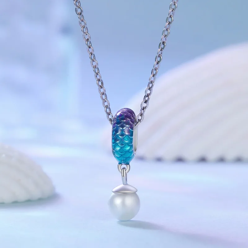 (slika za) Distančnik za ribje luske v stilu Pandora - BSC875 - Ogled 2