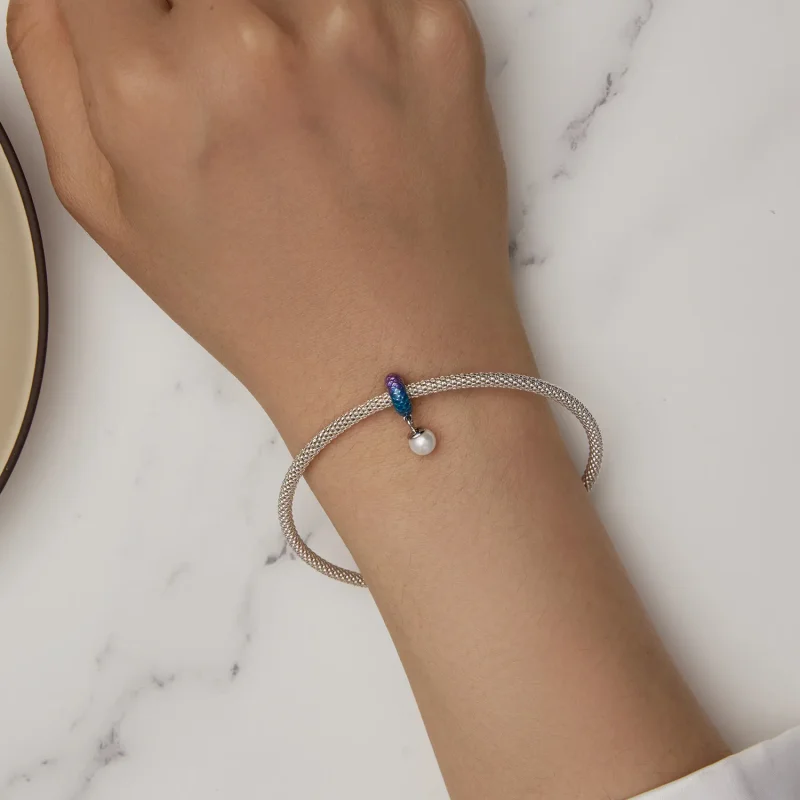 (slika za) Distančnik za ribje luske v stilu Pandora - BSC875 - Ogled 5