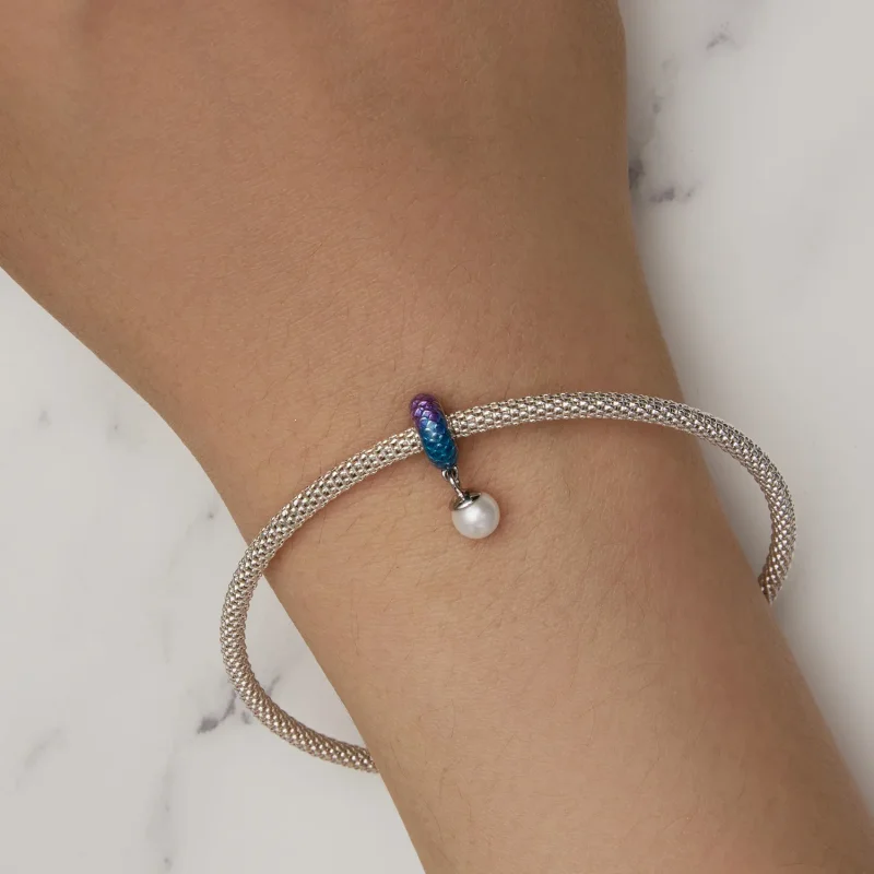 (slika za) Distančnik za ribje luske v stilu Pandora - BSC875 - Ogled 6