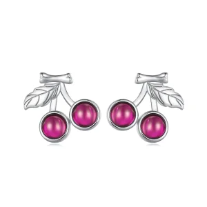 (slika za) Češnjevi uhani v slogu Pandora - SCE1604