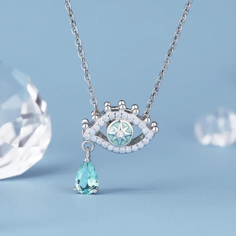 (slika za) Obesek s hudičevimi očmi v stilu Pandora - BSC856 - Ogled 2