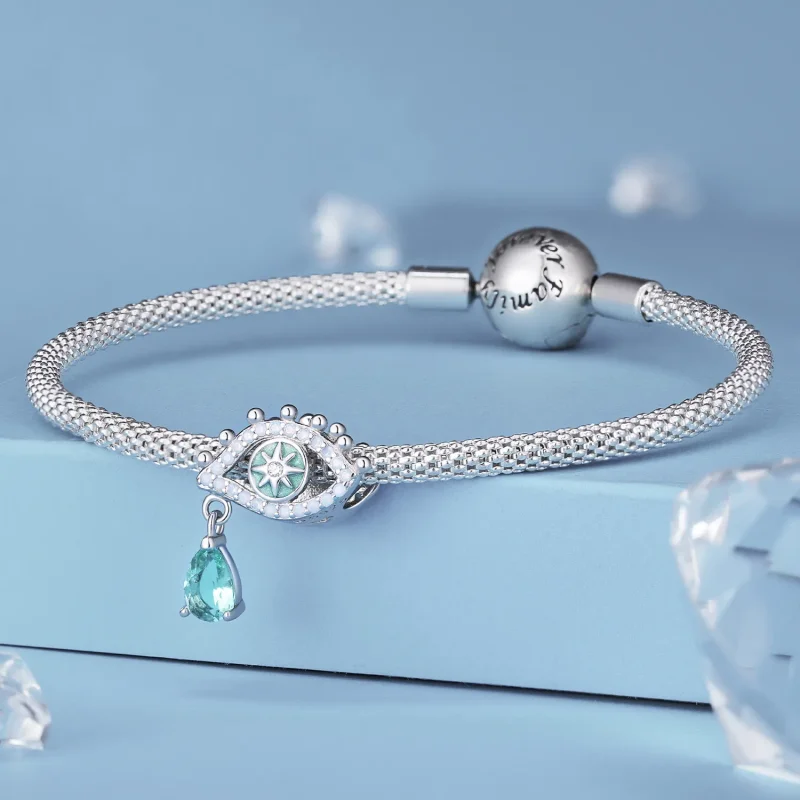 (slika za) Obesek s hudičevimi očmi v stilu Pandora - BSC856 - Ogled 3