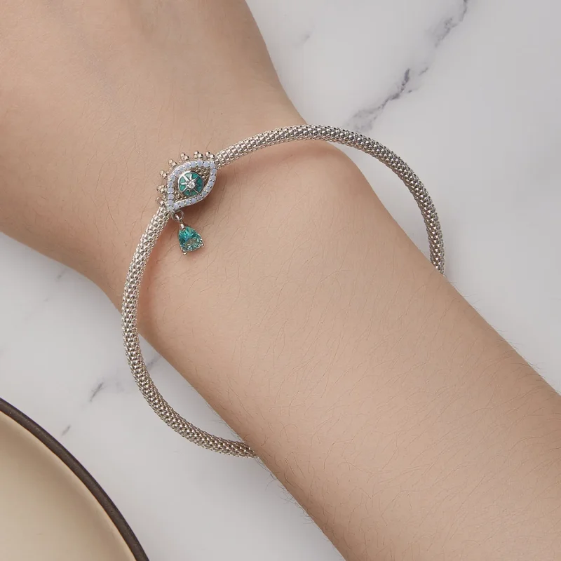 (slika za) Obesek s hudičevimi očmi v stilu Pandora - BSC856 - Ogled 5