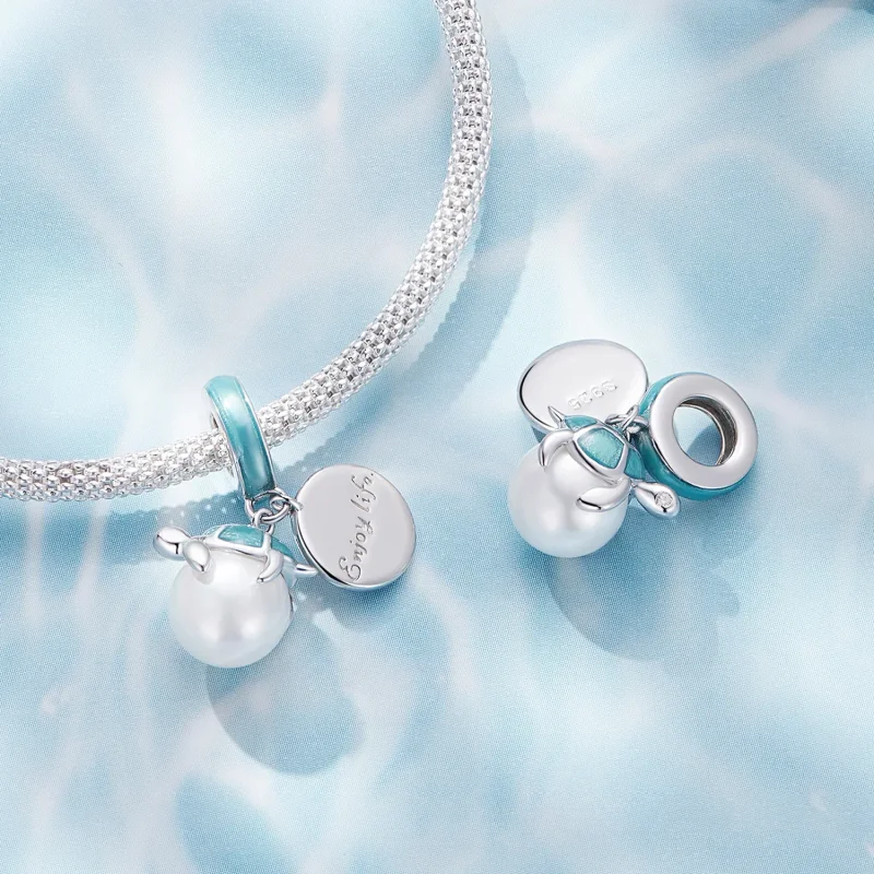 (slika za) Obesek v stilu Pandora Enjoy Life of Sea Turtles - SCC2506 - Ogled 4