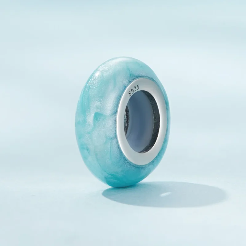 (slika za) Obesek z distančniki iz silikagela v stilu Pandora - SCC1450-BGP - Ogled 2