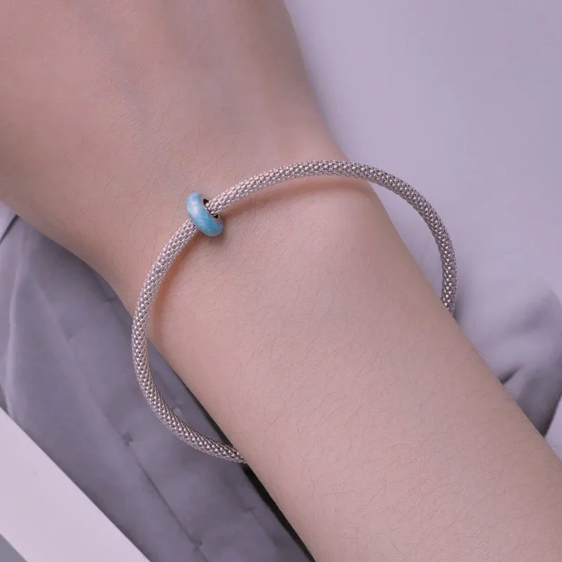 (slika za) Obesek z distančniki iz silikagela v stilu Pandora - SCC1450-BGP - Ogled 6