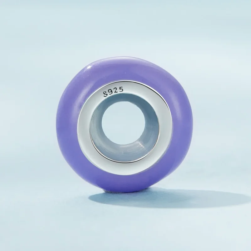 (slika za) Obesek z distančniki iz silikagela v stilu Pandora - SCC1450-BP - Ogled 3