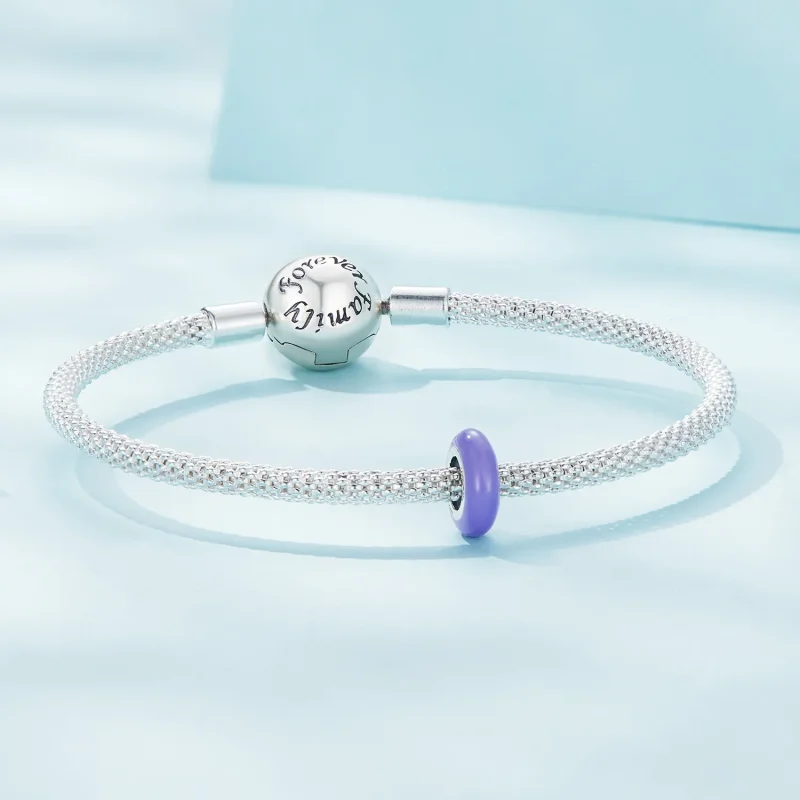 (slika za) Obesek z distančniki iz silikagela v stilu Pandora - SCC1450-BP - Ogled 5