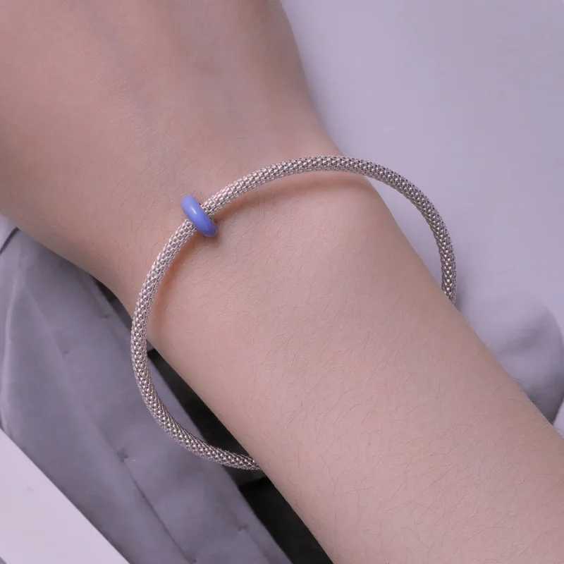 (slika za) Obesek z distančniki iz silikagela v stilu Pandora - SCC1450-BP - Ogled 6