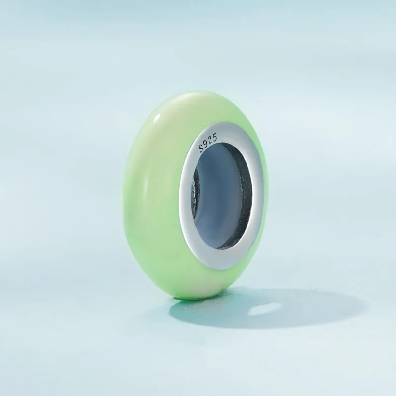 (slika za) Obesek z distančniki iz silikagela v stilu Pandora - SCC1450-LG - Ogled 2