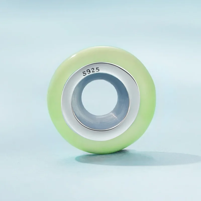 (slika za) Obesek z distančniki iz silikagela v stilu Pandora - SCC1450-LG - Ogled 3