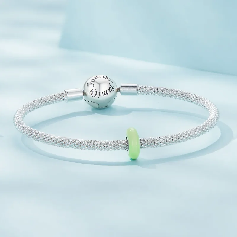 (slika za) Obesek z distančniki iz silikagela v stilu Pandora - SCC1450-LG - Ogled 5