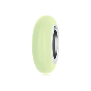 (slika za) Obesek z distančniki iz silikagela v stilu Pandora - SCC1450-LG