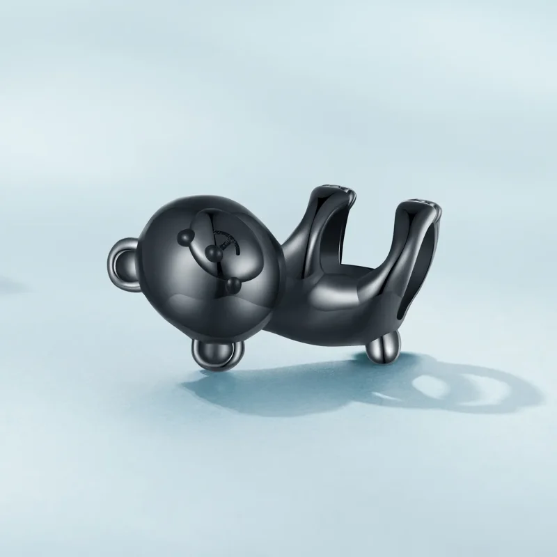 (slika za) Obesek za malega medveda v stilu Pandora - SCC2508 - Ogled 2