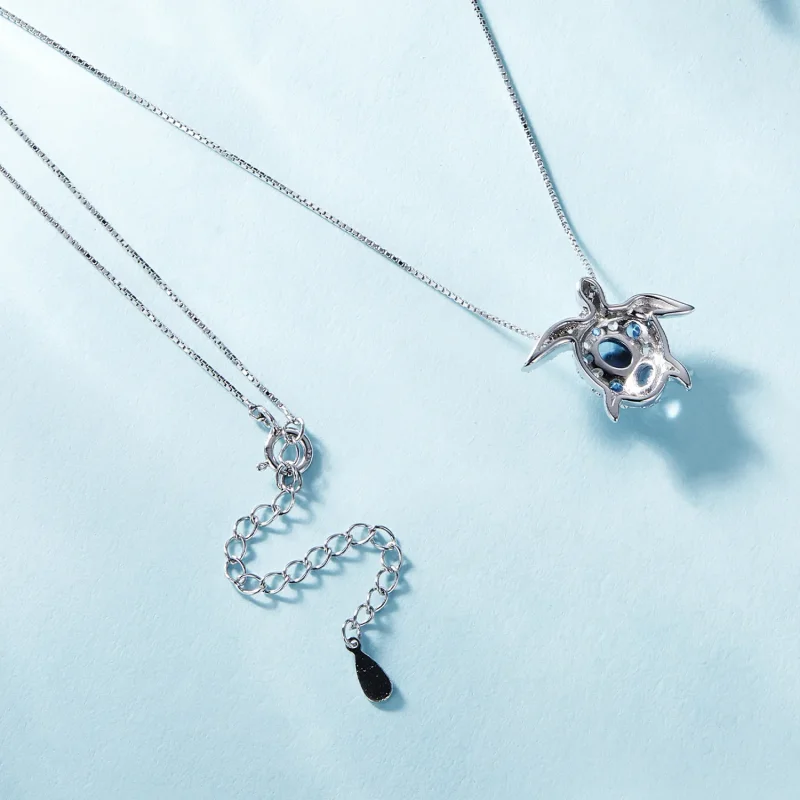 (slika za) Ogrlica v stilu Pandora z morsko želvo - BSN331 - Ogled 4