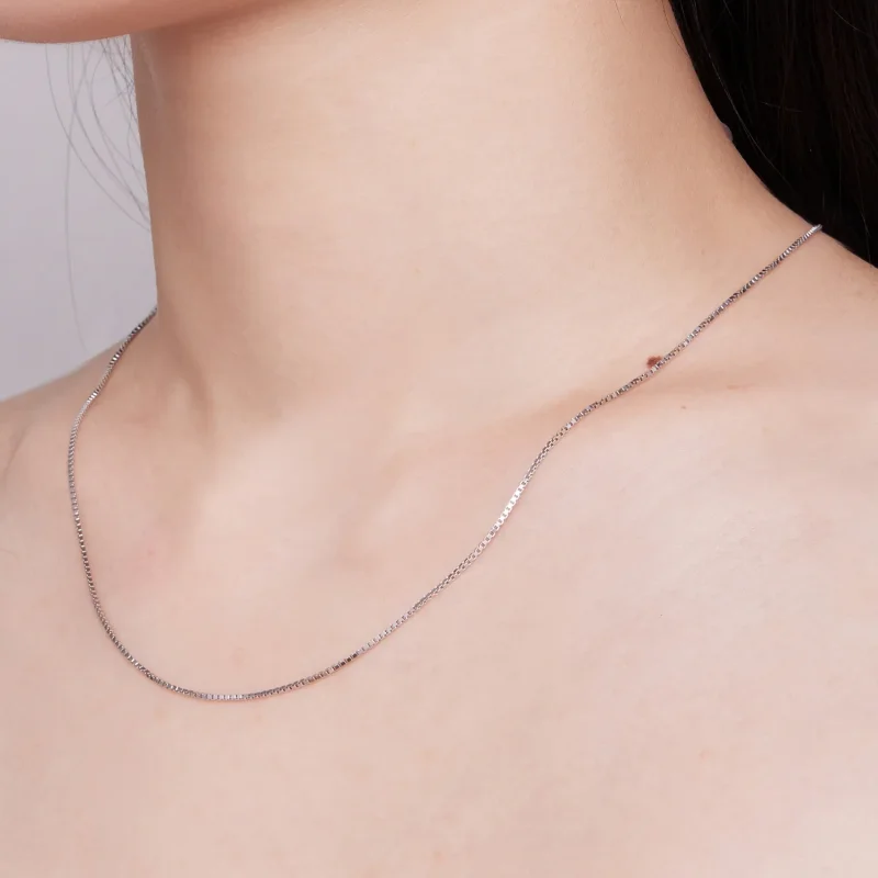 (slika za) Ogrlica z verigo Pandora Style 0.8 Boxchain Basics - SCA024 - Ogled 6