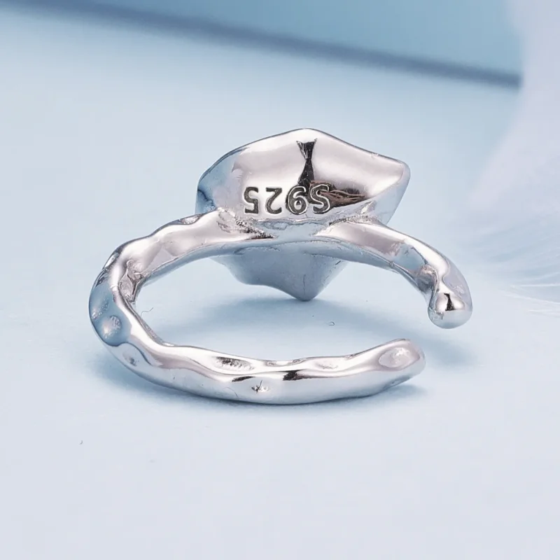 (slika za) Pandora Style Blue Water Drop Ear Sponka - BSE846 - Ogled 4